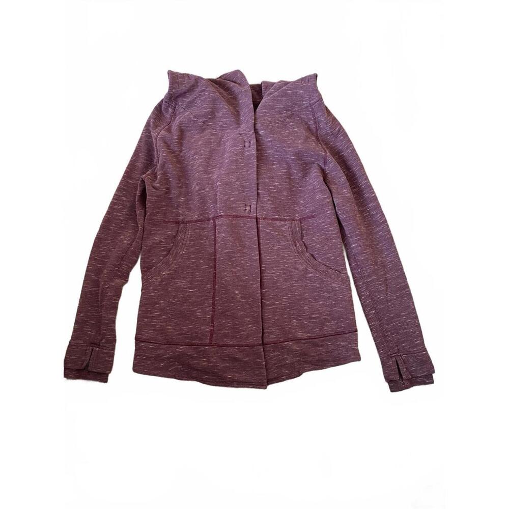 Lululemon Find Your Centre Wrap Heathered Marled Rust Berry – Size 4